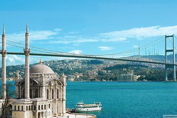 Istanbul: Bosphorus Cruise, Bus Tour, Cable Car Ride with Live Guide & Ticket