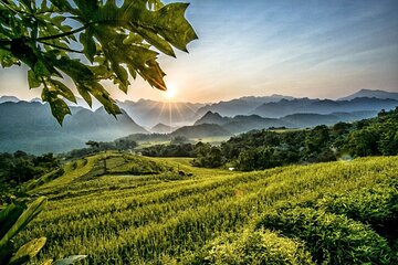 Mai Chau Puluong 3Day Private Tour Terraced Rice fields, Trekking