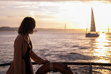 Lisbon Sunset Cruise with drink, snack and live music,