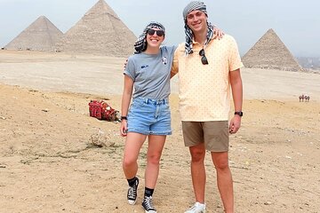 Giza Pyramids ,Sphinx & Dinner Nile Cruise from Cairo/Giza hotel