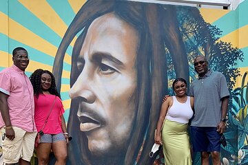 Bob Marley's Nine Mile & Dunns River Falls Tour: Transportation & Ticket 