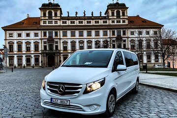 Private ROUND-TRIP to and from KARLOVY VARY (UNESCO Heritage) by MINIVAN 8+1pax