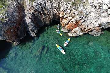 Paddleboard Adventure tour at KRK. SUP Tour: Risika ~ Petrinja caves