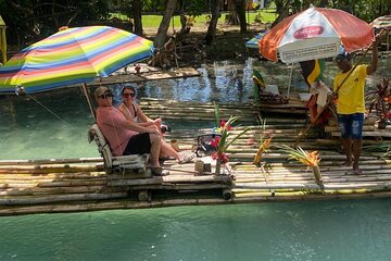 Private Dunn's River and Bamboo Rafting Combo from Ocho Rios