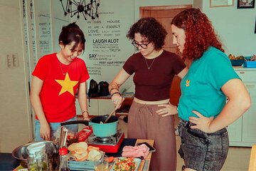 Hands-on Cooking Class with Ngoc and explore Cafe Apartment 