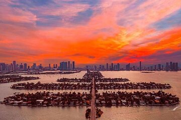Sunset Miami Beach Private Airplane Tour