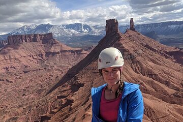 2 Day Private Desert Tower Climbing Clinic from Moab