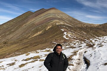 Palccoyo Rainbow Mountain and Stone Forest from Cusco