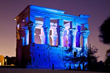 Sound and Light Show at Philae Temple In Aswan