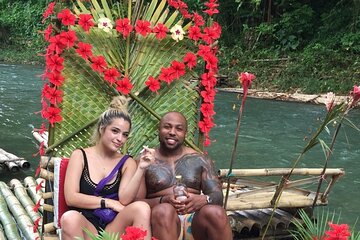 Bamboo River Rafting Limestone Foot Massage in Montego Bay Ja.