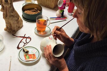 Half-Day Workshop Ceramic Painting in Katwoude