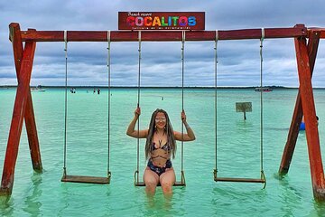 The Best Experience on 7 Colors Lagoon - Bacalar Pontoon Tour from Riviera Maya