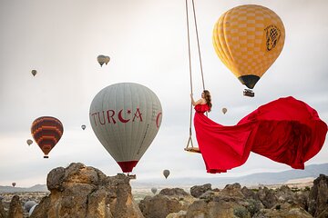 Cappadocia Flying Dress Photoshoot 