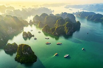  Overnight Bai Tu Long Bay Cruise from Hanoi - Ha Long Bay All-Inclusive 