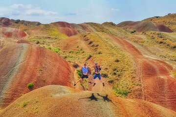 David Gareji and Real Rainbow Mountains Off-Road adventure + hike