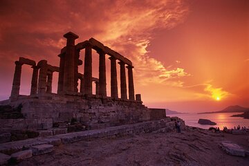 Cape Sounio &Temple of Poseidon Private Tour from Athens