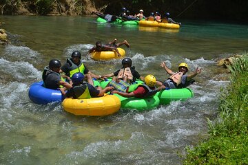 River Rapids Waterfalls Tubing and Beach Adventure