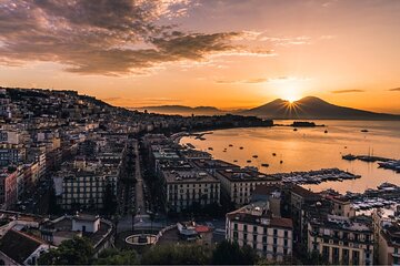 Aperisunset by inflatable boat from Naples