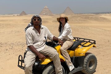 Giza pyramids ,sphinx ,quad bike &camel ride Private Excursion