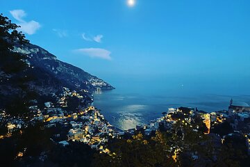 Positano Private Tour By Night from Sorrento