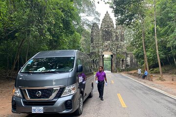 Full-Day Angkor Temple & Sunset Tour by Private A/C Vehicles