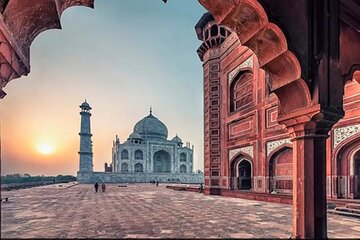 From New Delhi Same Day Taj Mahal Tour with Car 
