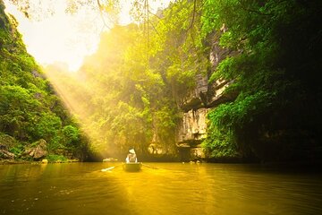 Ninh Binh Tour Hoa Lu Tam Coc Full Day: Biking,Boating,Tickets,Lunch, Limousine