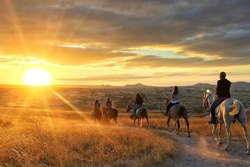  Cappadocia Sunset Horseback Riding Tour 2 Hours