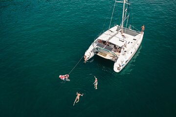Private catamaran sailing sunset tour & snorkeling from Tamarindo