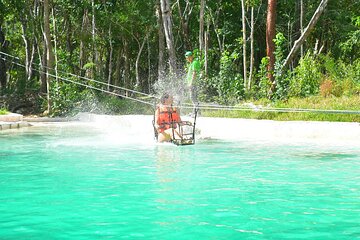 Full Day Tulum water + zip lines + ATVS + lunch