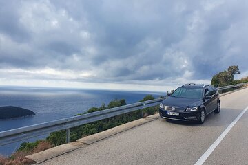 Kotor transfer to Podgorica airport TGD/city