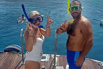 Snorkeling by Boat to Ras Mohamed and White island excursion in Sharm