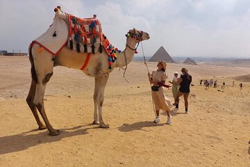 Private tour full day Giza pyramids sphinx valley temple and Egyptian museum