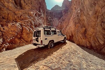 Jeep Safari To Canyon Salama and Dahab Tour from Sharm el Sheikh