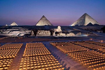 Sound and Light Show at the Pyramids from Egypt
