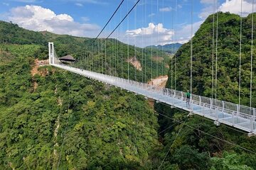 Moc Chau 2D 1N Private Tour From Hanoi with Bach Long Glass Bridge