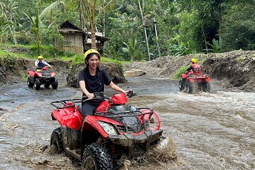 Full day Bali Adventure with Quad Bike and River Tubing 