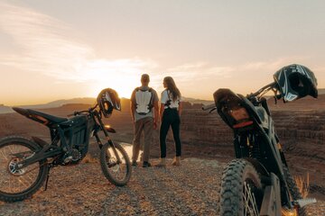 Electric Dirt Bike Tour, Shafer Trail, Canyonlands, Deadhorse