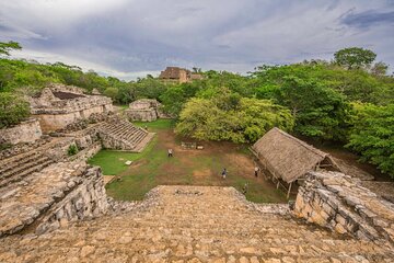 Full day tour Ek Balam Cenote Hubiku and Valladolid with buffet
