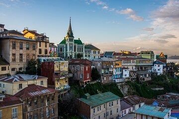 Full Day Tour Valparaiso - Vina del Mar and Casablanca Valley from Santiago