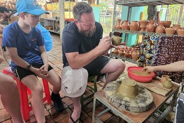 Pottery Making - Lantern Making Class - Basket Boat Ride to visit Coconut Jungle