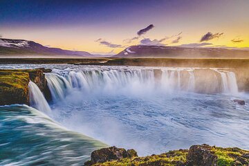 Godafoss Waterfall & Geothermal Baths from Akureyri Port