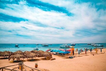 Paradise island and Orange Bay Island VIP Boat Trip-Hurghada 