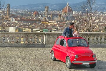Vintage Fiat 500 Experience in the Florentine Hills 
