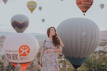 Hot Air Balloon Flight in Cappadocia with Champagne 