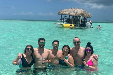 Key West Tiki Bar Boat Cruise to Popular Sand Bar 