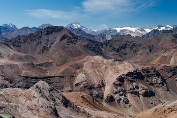 High Mountain Adventure: Full Day Private Tour from Santiago
