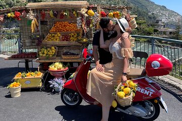 Vespa Tour of Amalfi Coast Positano and Ravello