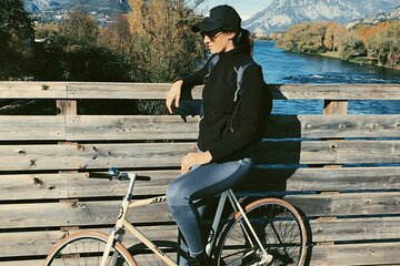 Biking and Stretching on Lake Como