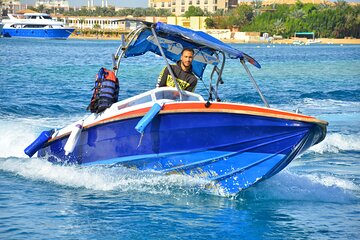 Speed Boat Abo Munkar Island & Water Sport Semi Private-Hurghada